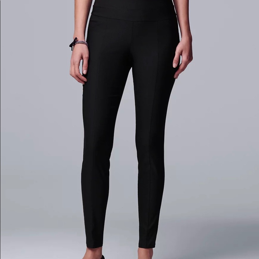 Vera Wang skinny dress pant